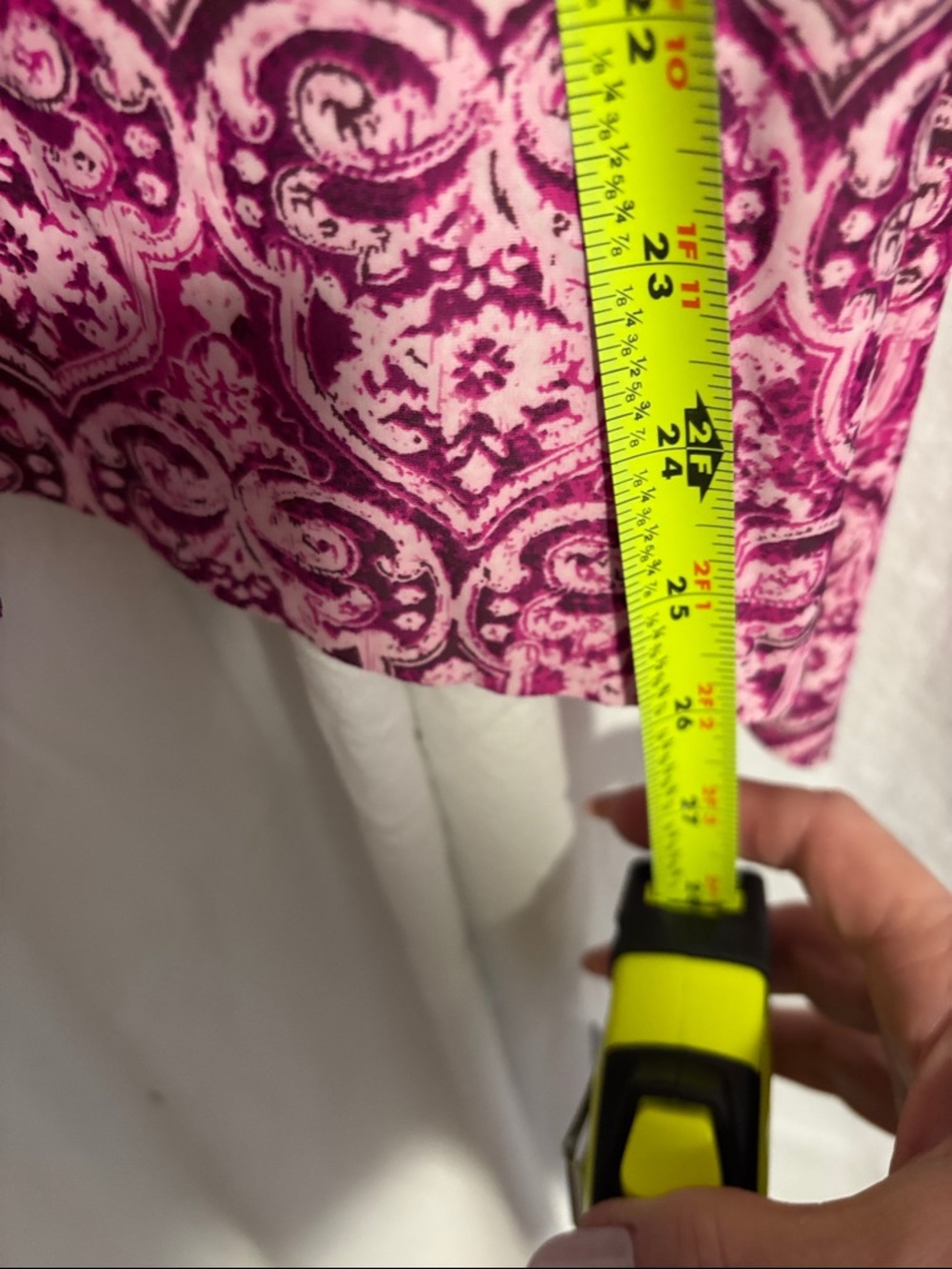 Pink Patterned Swim Dress - Picture 6 of 6